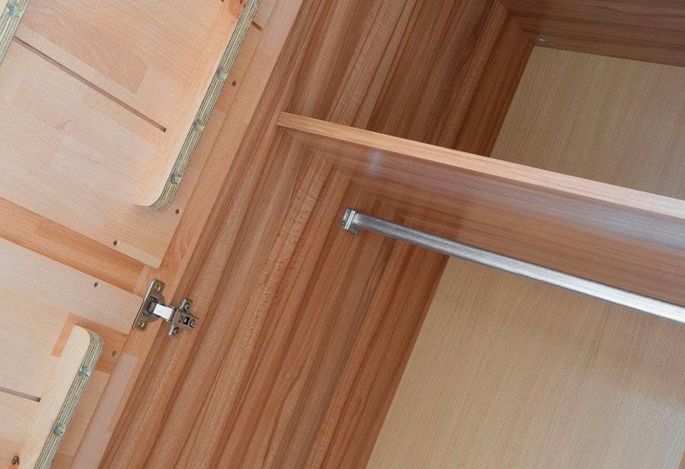 OTTO home Drehtürenschrank Triest | Holztöne