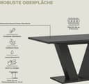 Home affaire Esstisch Motus | Grau 4