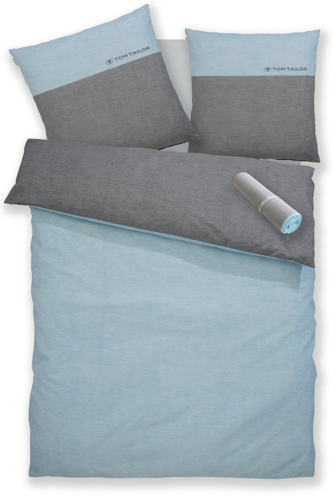 TOM TAILOR HOME Henry Bettwäsche | Blau