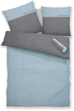 TOM TAILOR HOME Henry Bettwäsche | Blau