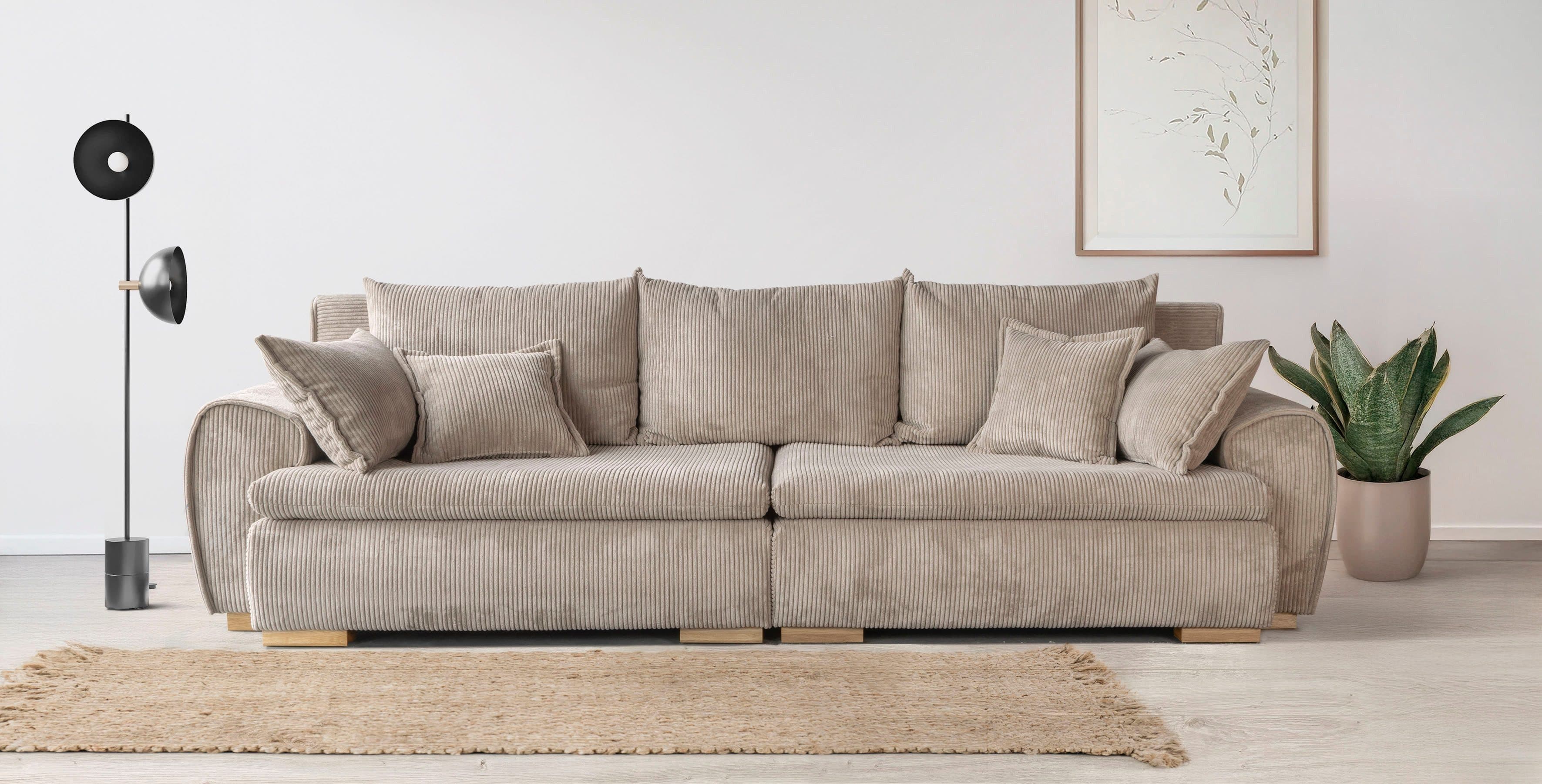 Home affaire Big-Sofa Katja | Beige