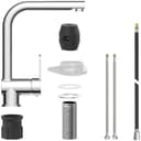 Schütte LONDON Spültischarmatur | Silber 3