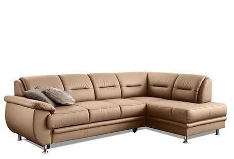 sit&more Ecksofa Mailand L-Form | Braun
