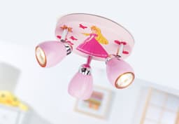 Brilliant PRINCESS Deckenstrahler | Rosa