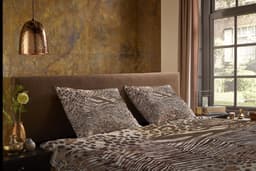 PURE luxury collection Wendebettwäsche Skins | Braun