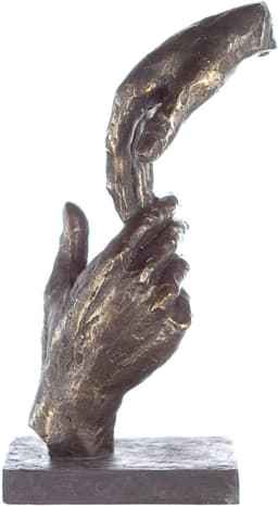 Casablanca by Gilde Dekofigur Skulptur Two Hands | Mehrfarbig