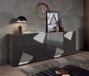 Home affaire Sideboard Vittoria | Schwarz