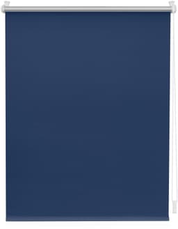 Seitenzugrollo Klemmfix Hitzeschutz | Blau