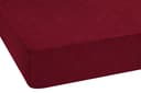 SETEX Bettlaken Feinbiber Melange Spannbetttuch | Rot 2
