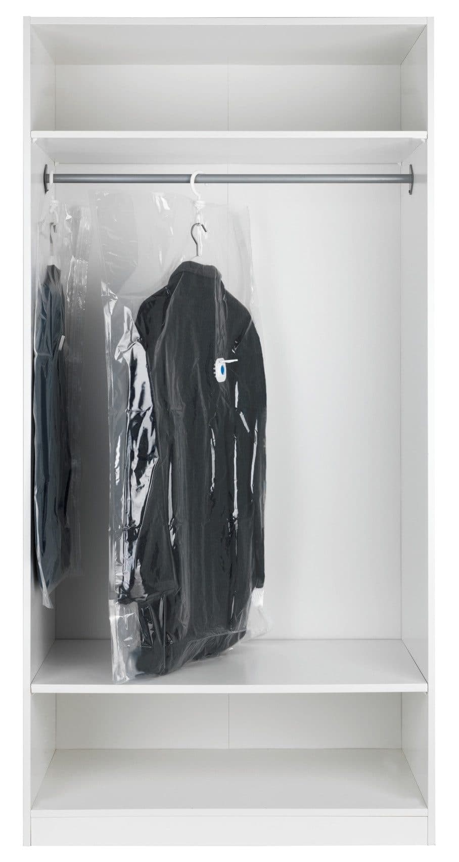 Wenko Kleidersack Vakuum L & XL Set | Transparent