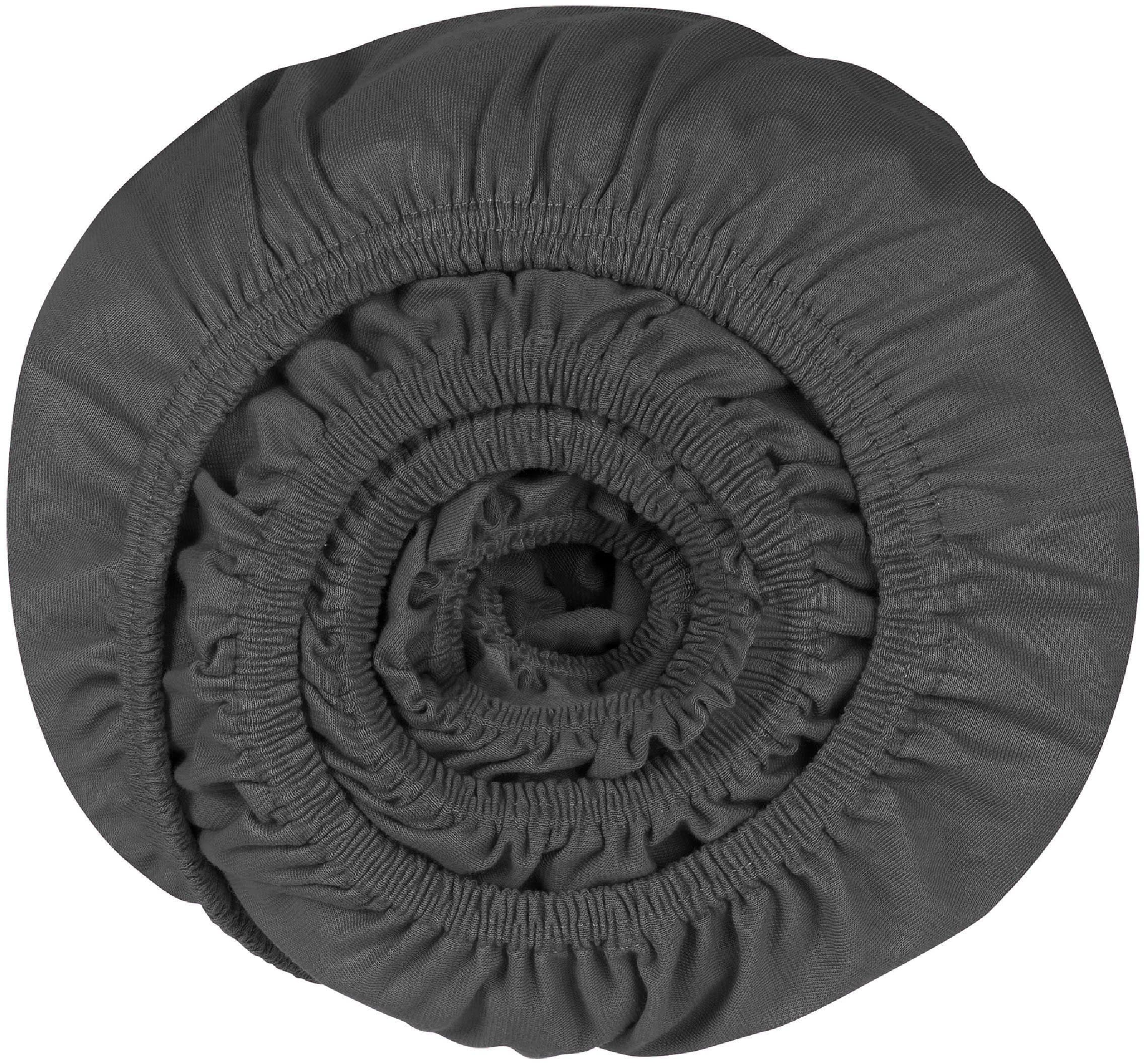 Schiesser Spannbettlaken Flexi | Grau