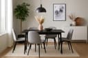 Home affaire Esstisch BELLOT | Schwarz 5