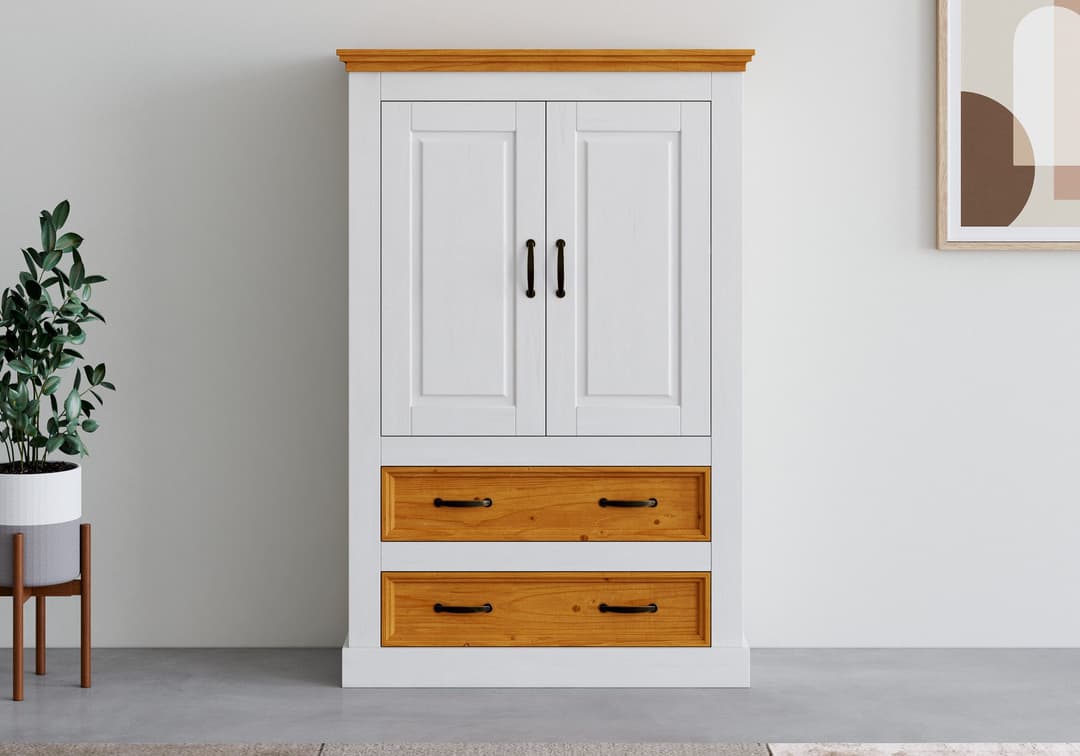 OTTO home Wäscheschrank Selma | Weiß