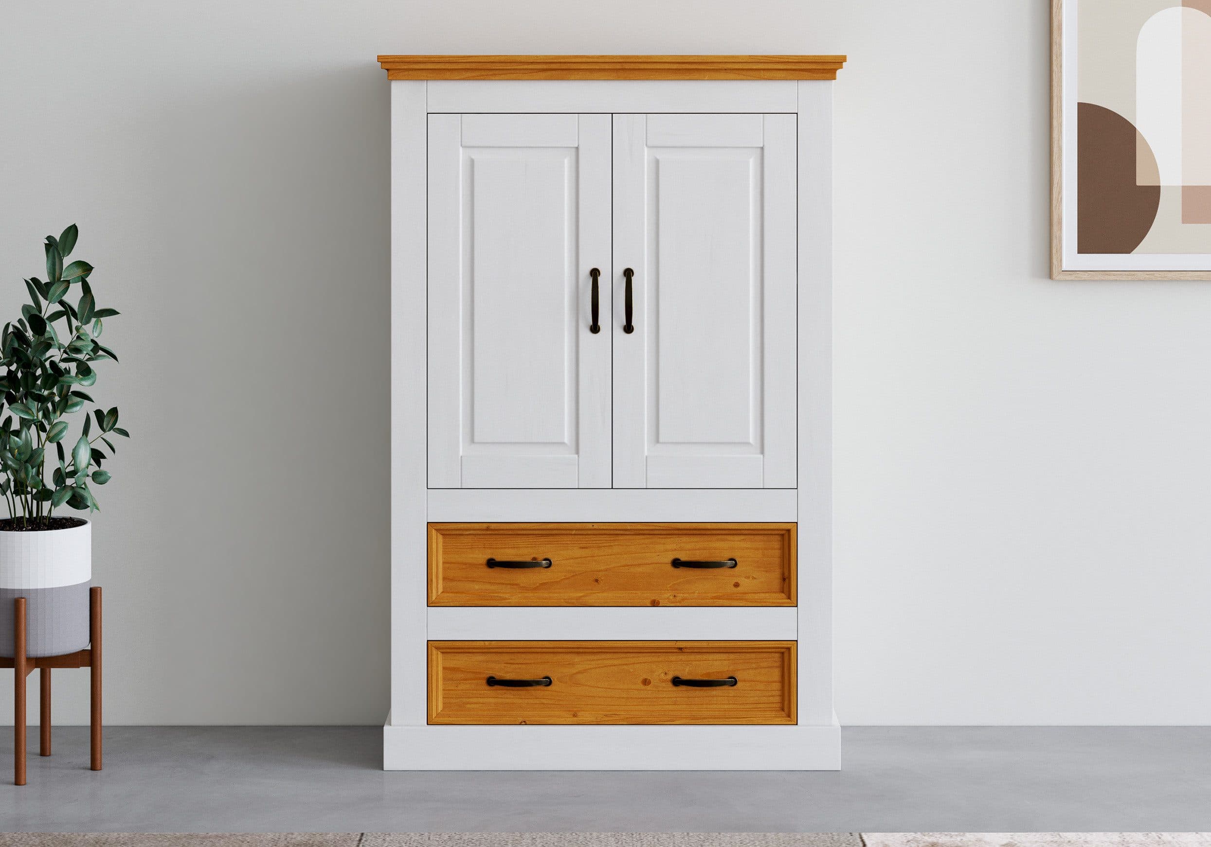 OTTO home Wäscheschrank Selma | Weiß