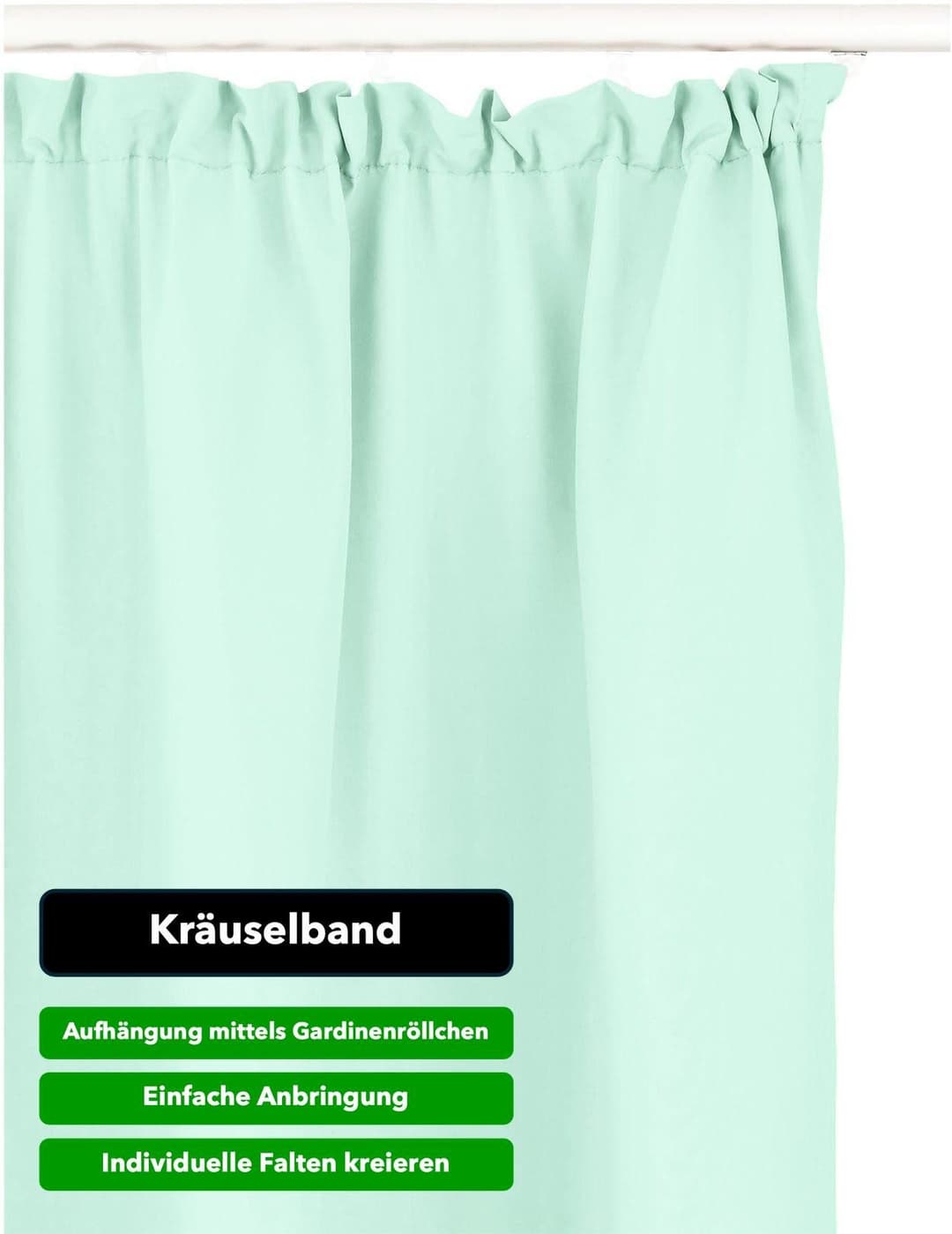 OTTO home Vorhang Parry | Grün