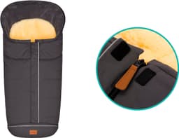 Fillikid Fußsack Nanga | Grau