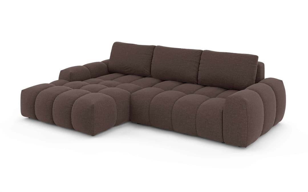 OTTO home Ecksofa AZITA L-Form, 270 cm | Braun