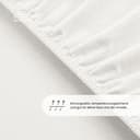 uncover by SCHIESSER Spannbettlaken New Jersey | Weiß 4