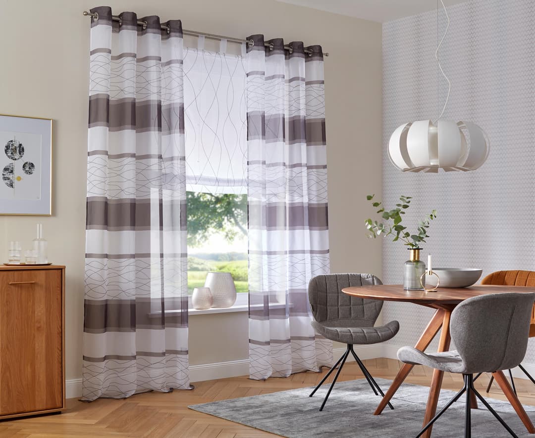 OTTO home Gardine Jay | Grau