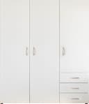 Schlafkontor Drehtürenschrank Harry | Weiß 3