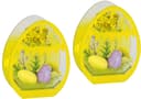 I.GE.A. Teelichthalter Oster-Eier 2er Set | Gelb