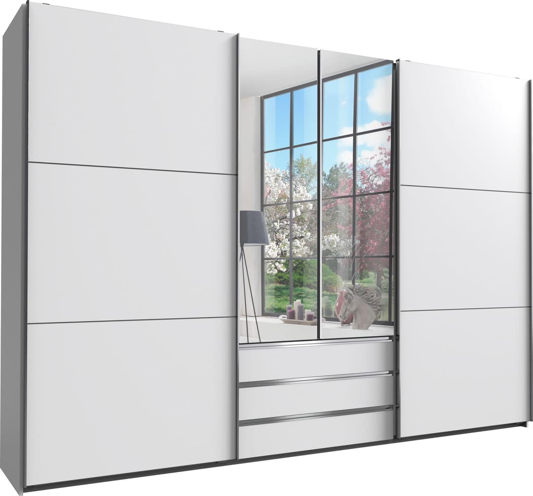 Wimex Schwebetürenschrank Magic | Weiß