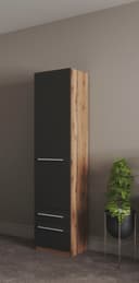priess Kleiderschrank Barcelona | Holztöne 2
