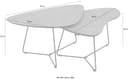 HELA Couchtisch PISA | Grau 4