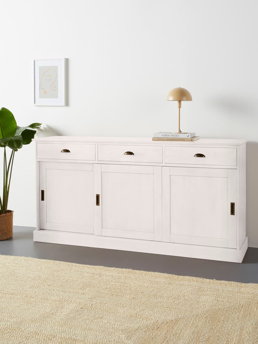 OTTO home Sideboard Schröder | Weiß