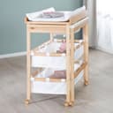 roba® Baby Pool Bade- und Wickelregal | Holztöne 3