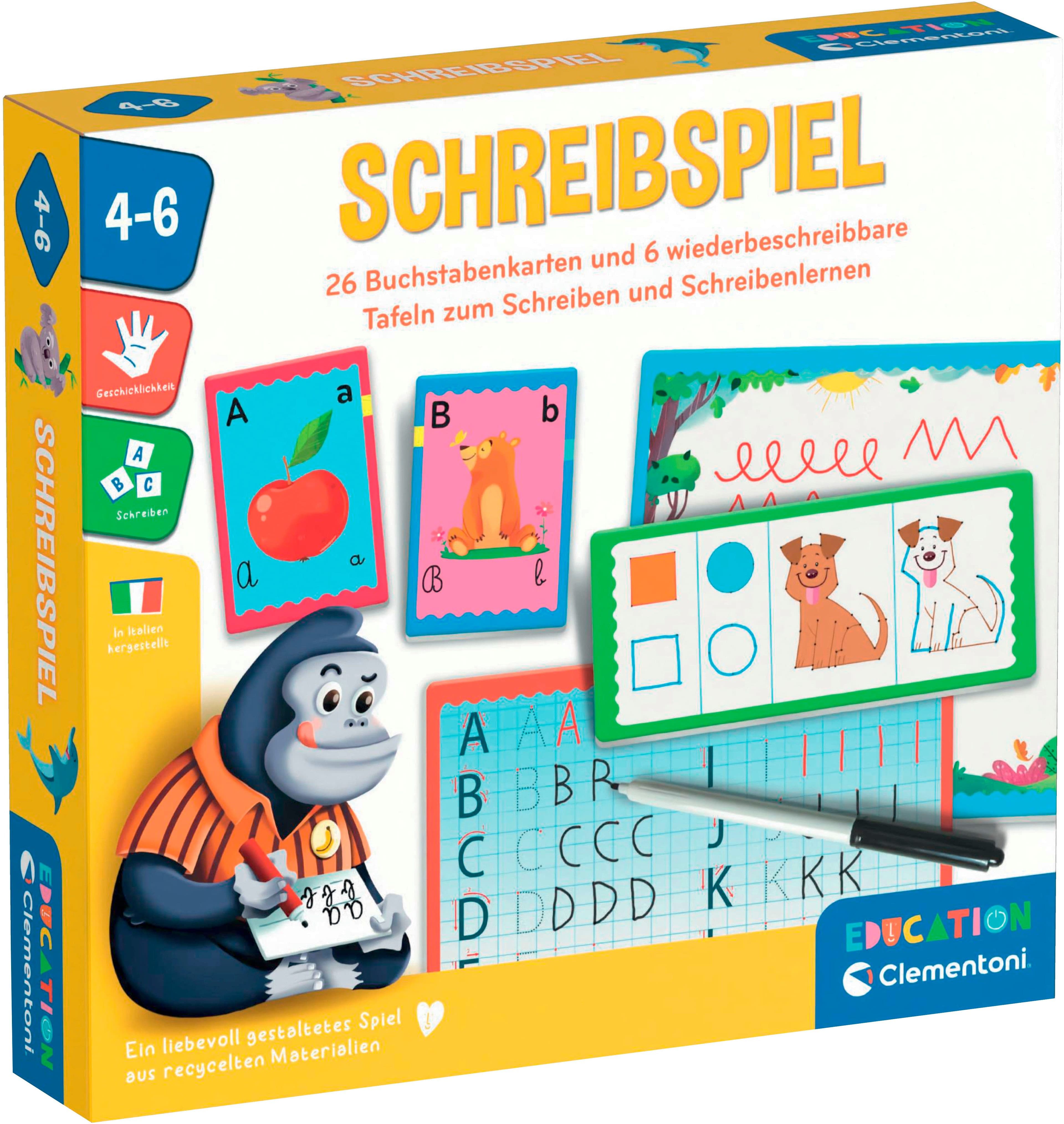 Clementoni® Schreib-Spiel | Mehrfarbig