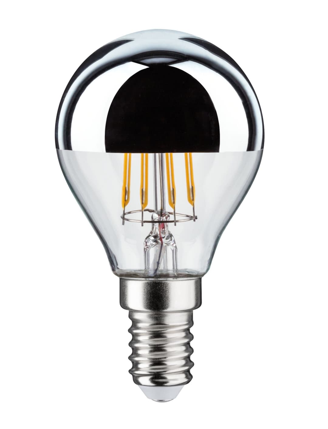 Paulmann LED-Leuchtmittel Tropfen Kopfspiegel | Silber