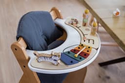 Hauck Hochstuhltablett Alpha Play Tray | Weiß
