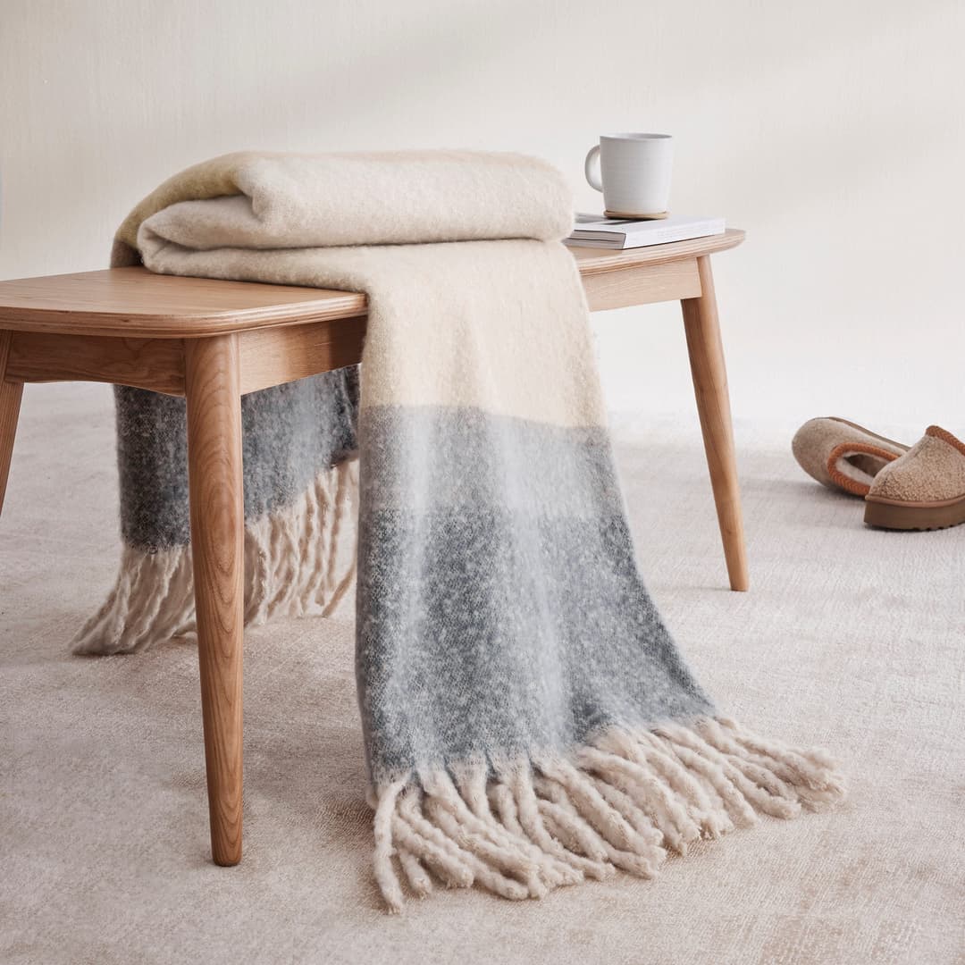 Wohndecke s.Oliver Fransendecke | Beige