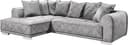 ED EXCITING DESIGN Ecksofa Sentina L-Form | Grau 3