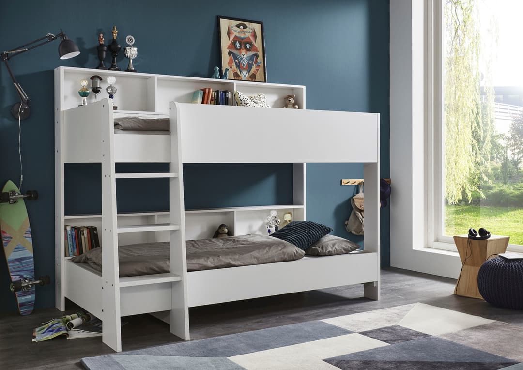 Relita Etagenbett Sway | Weiß