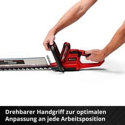 Einhell Akku-Heckenschere GE-CH 18/60 Solo | Rot