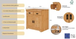 OTTO home Spülenschrank Rügen | Holztöne