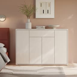 FORTE Schuhschrank Alice Springs | Weiß