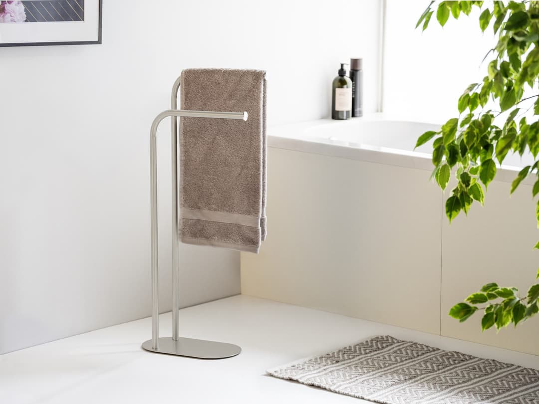 WENKO Handtuchständer Levante | Silber