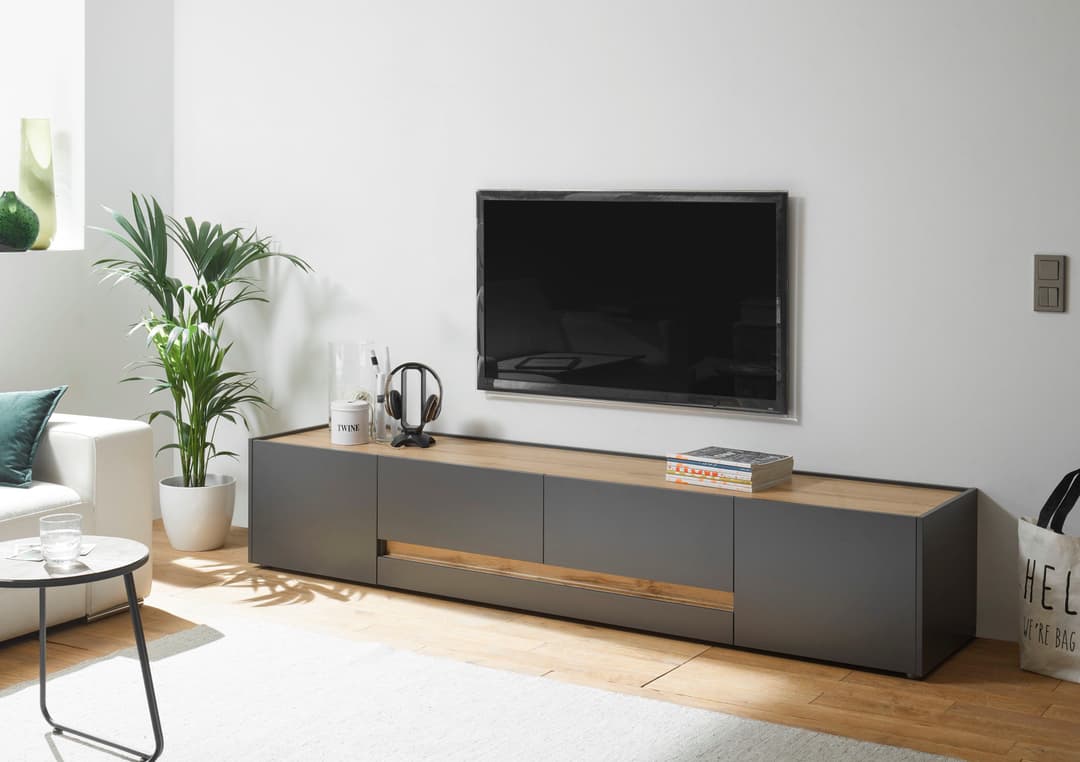 Home affaire Lowboard City/Giron | Grau