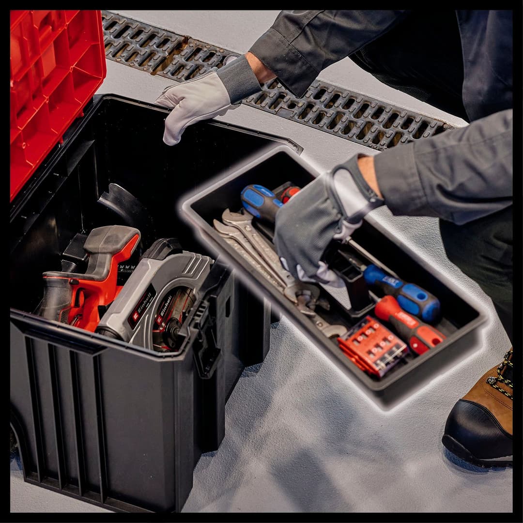 Einhell E-Case L Werkzeugtrolley | Mehrfarbig