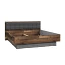 FORTE Futonbett Clif | Braun 2