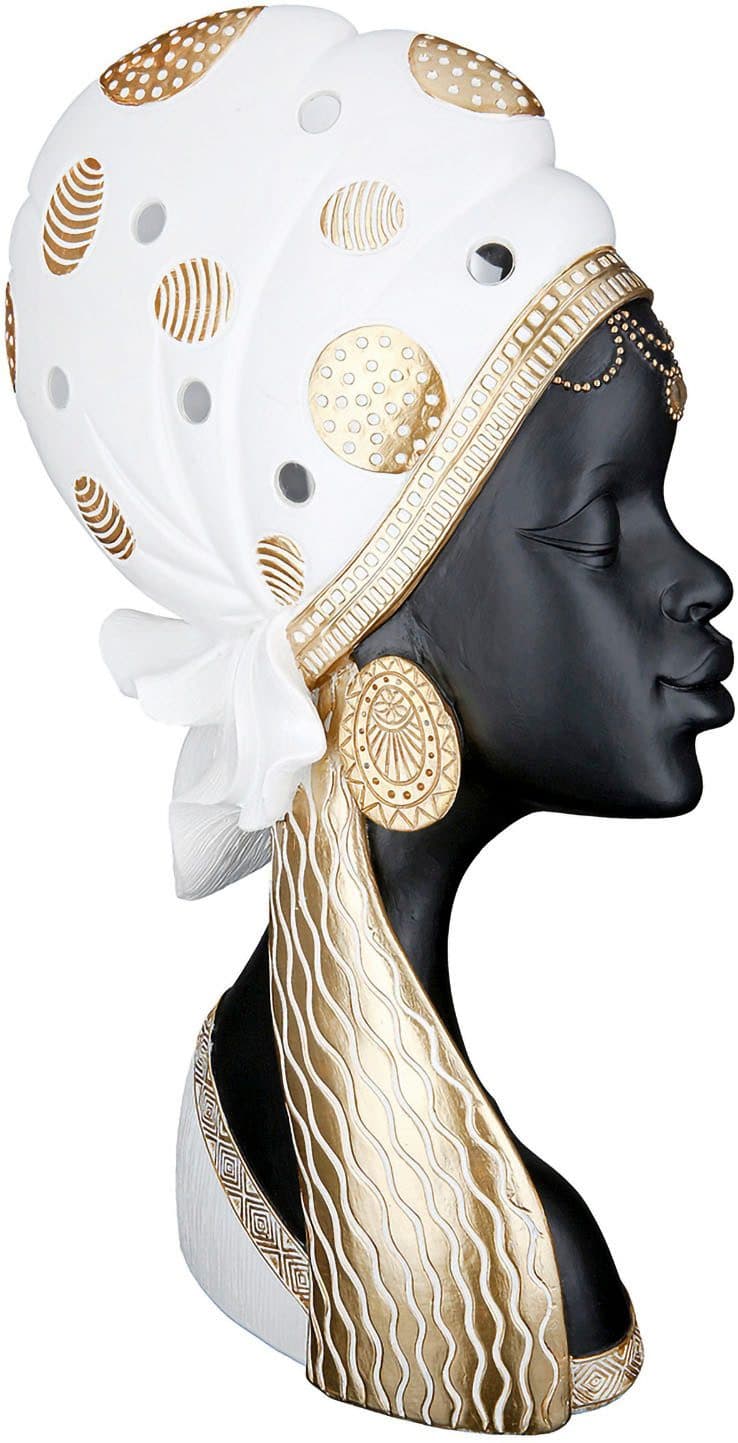 GILDE Afrikafigur Lady "Mara" | Schwarz