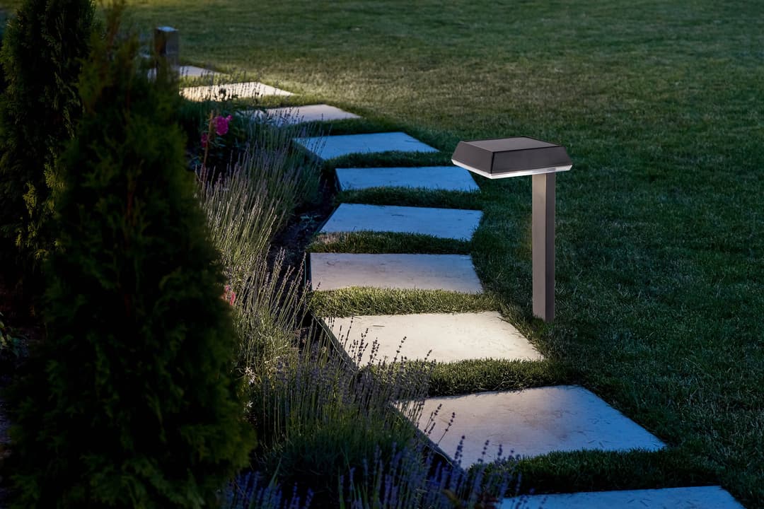 Näve LED Solarleuchte Sigi | Schwarz