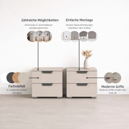 rauch Nachtkommode COSTA | Beige
