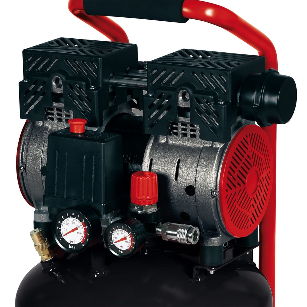 Einhell Kompressor TE-AC 135/24 Silent Plus | Schwarz