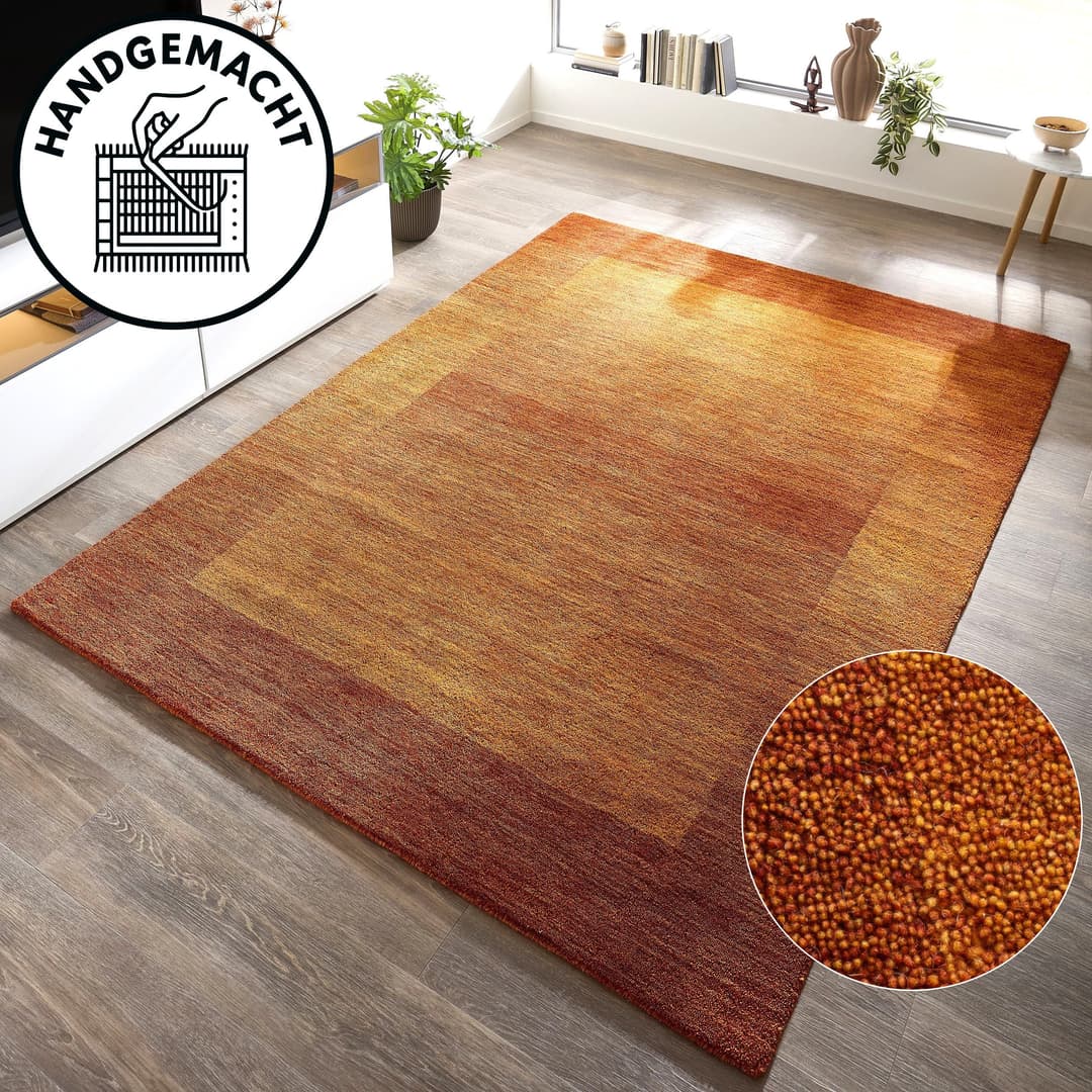 THEKO Gabbeh Super Wollteppich | Mehrfarbig