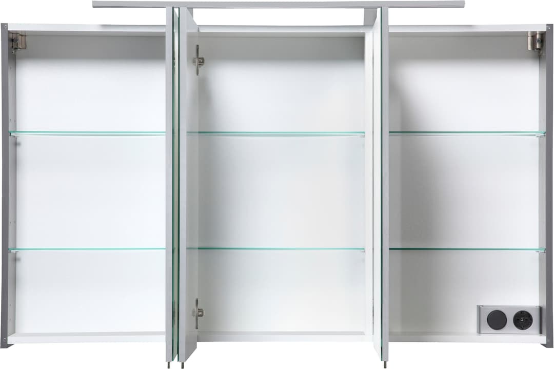 welltime Spiegelschrank Torino | Grau