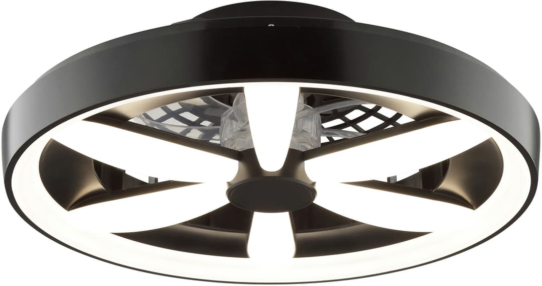 Hanseatic LED Deckenleuchte DLV2205 | Schwarz